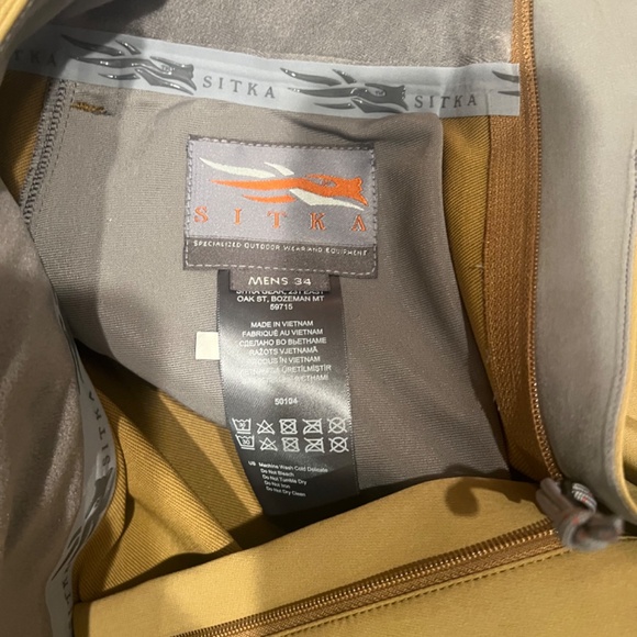 Sitka Mountain pant-34R - Picture 3 of 3